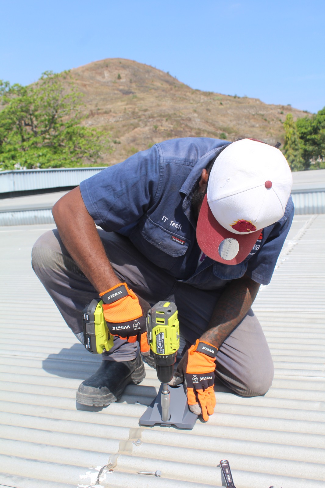CBS field installation team